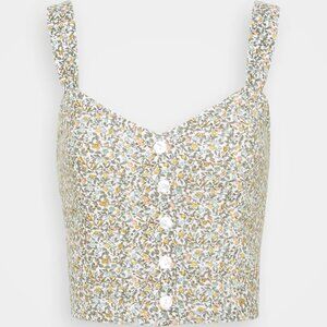 Abercrombie & Fitch Blusa blouse - white/blanco